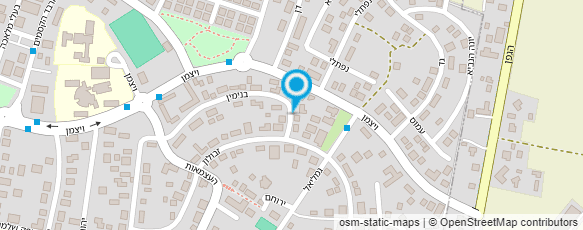 מפת הגעה אל נטלי גהרי - עיצוב גרפי