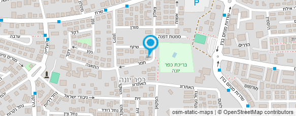 מפת הגעה אל קונדיטוריית Lust כנאפה וקינוחי שף