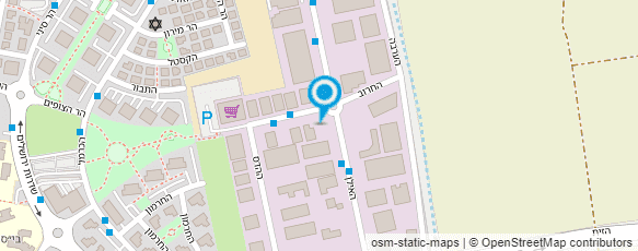 מפת הגעה אל השניצליה בתעשייה אור עקיבא