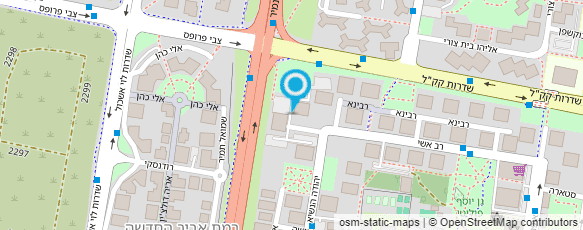 מפת הגעה אל פיצה שמש