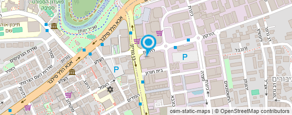 מפת הגעה אל מסעדת סוף הדרך שירה בני ברק