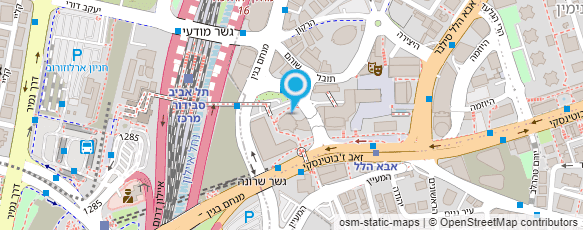 מפת הגעה אל סופרפוד סלט בר