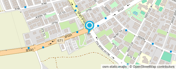 מפת הגעה אל אצל אביחי עפולה