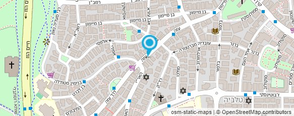 מפת הגעה אל פיצה פלורה