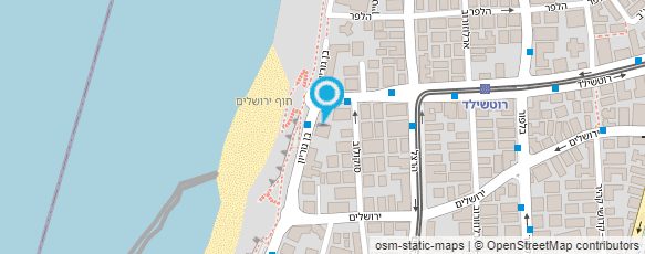 מפת הגעה אל חוף יולנדה אצל אבנר