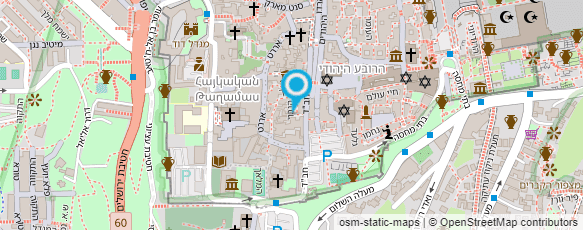 מפת הגעה אל ניחוחות מהעתיקה