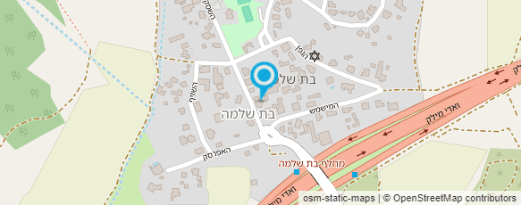 מפת הגעה אל החנווניה