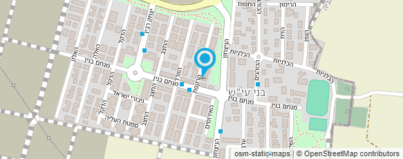 מפת הגעה אל ג'חנון מלבי סטאר