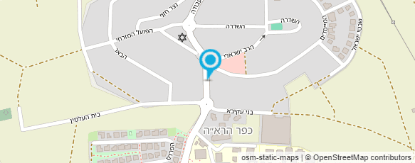 מפת הגעה אל הפלאפל של שמעון