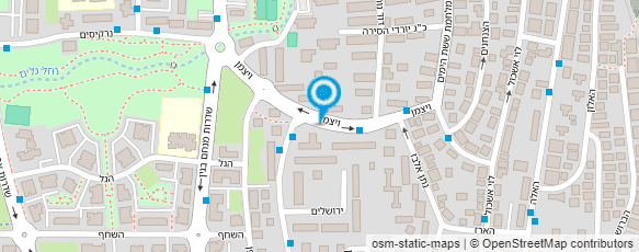 מפת הגעה אל פלאפל הצומת