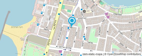 מפת הגעה אל היציע