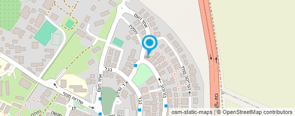 מפת הגעה אל קייטרינג אנאל בת שבע