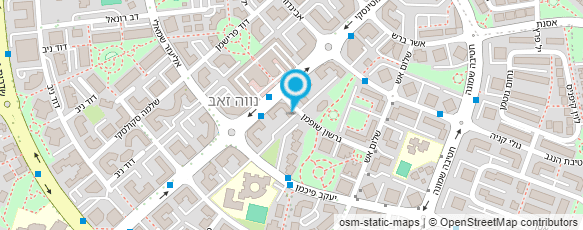 מפת הגעה אל ככר המזל