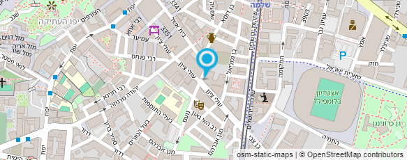 מפת הגעה אל DeYaffa דה יאפא - אירוח יפואי