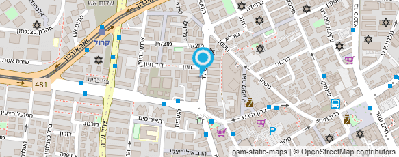 מפת הגעה אל ביסטרו נתי