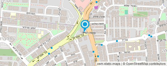 מפת הגעה אל קפטן בורגר