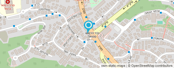 מפת הגעה אל wok'in time