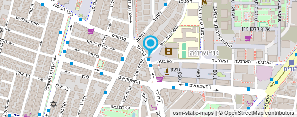 מפת הגעה אל בודגה