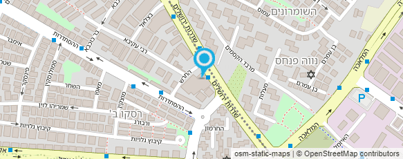 מפת הגעה אל פינת הצלע חולון