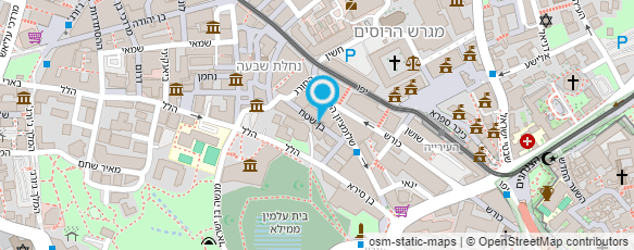 מפת הגעה אל בורגר מרקט