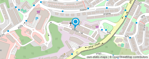 מפת הגעה אל מזנון סילבי