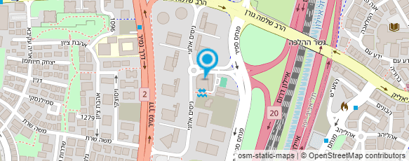 מפת הגעה אל STUDIO TLV סטודיו