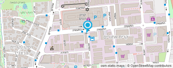 מפת הגעה אל סלט בהרכבה רעננה