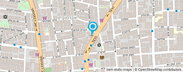 מפת הגעה אל חומוסיה אבו גורג