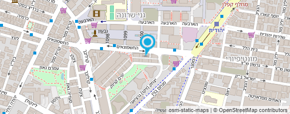 מפת הגעה אל סוסו קניון האופנה TLV