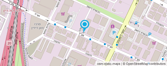 מפת הגעה אל שף פיראנה - chef piranha‎‏