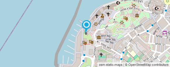 מפת הגעה אל החנות של הדייגים