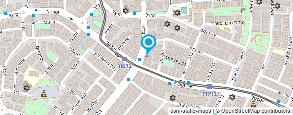 מפת הגעה אל התימני-פלאפל