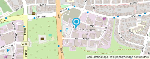 מפת הגעה אל נתנאל אזולאי לבניין בע"מ