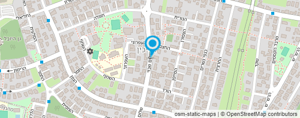 מפת הגעה אל אליה גלידריות