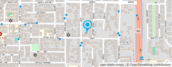 מפת הגעה אל שניצל בננה