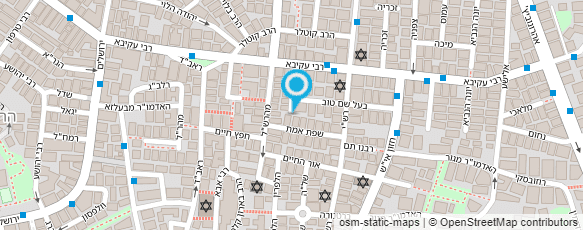 מפת הגעה אל מעדניית השבת