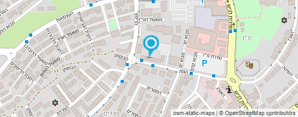 מפת הגעה אל השניצל של פאני - קריית גת