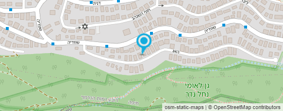 מפת הגעה אל הג'חנון של מורן