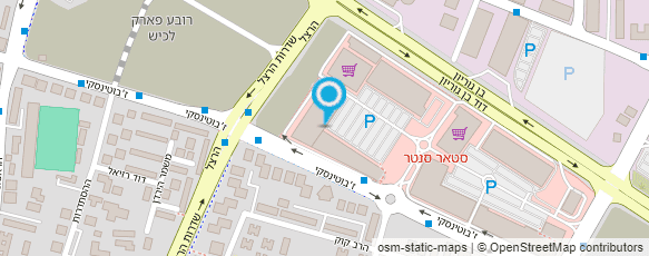 מפת הגעה אל בראנצ'וס אשדוד