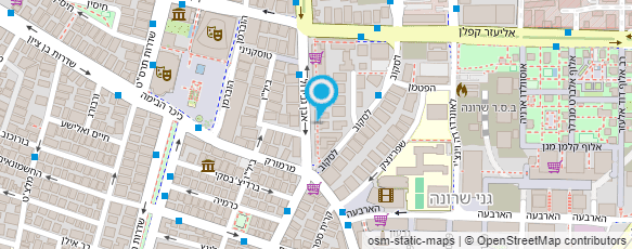 מפת הגעה אל פיצריה רודלו