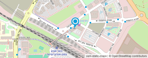 מפת הגעה אל ג'מס, באר שבע