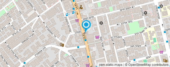 מפת הגעה אל טרי בראסרי רחובות