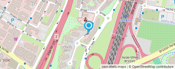 מפת הגעה אל הרצליה mimi