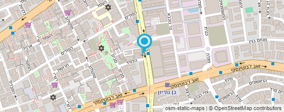 מפת הגעה אל קפה ג'ו - רמת גן