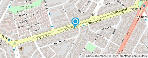 מפת הגעה אל בית מאפה ברכת מאיר קרית מוצקין