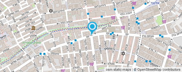 מפת הגעה אל חומוסית יפו