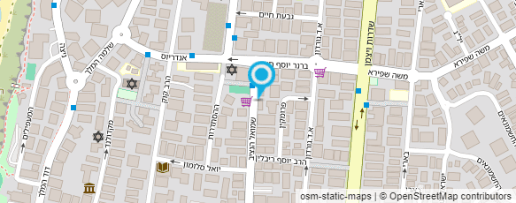 מפת הגעה אל פיצה רוז