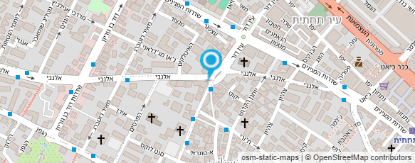 מפת הגעה אל גנאם סנדוויץ בר