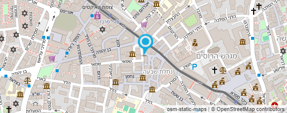 מפת הגעה אל סושי פלייס