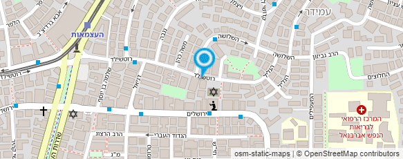 מפת הגעה אל אופניי העיר